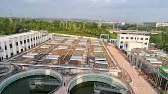 泸州石洞污水处理厂工程进入收尾阶段，预计9月投入试运行